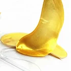 Herbal & Natural Ingredients For All Skin Types Using Private Label Custom Printed 24k Gold Eye Molded Treatment Mask