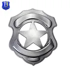 Factory direct sale die casting gold plating pilot wings with cut-outs custom metal pin badge