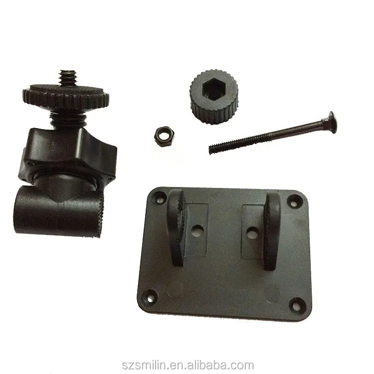 1/4" Standard Screw Car Camera Mount 3m Sticker Dvr Bracket 360 Degree