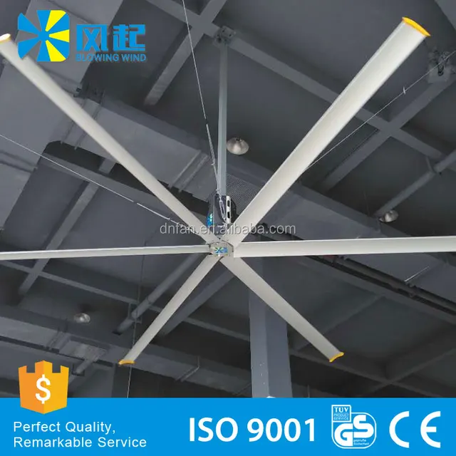 24ft hvls industrial big wind large ceiling fan for factory