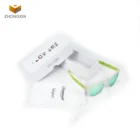 Guangdong white custom sunglasses packaging rigid case luxury eyewear packing paper box with cloth bags