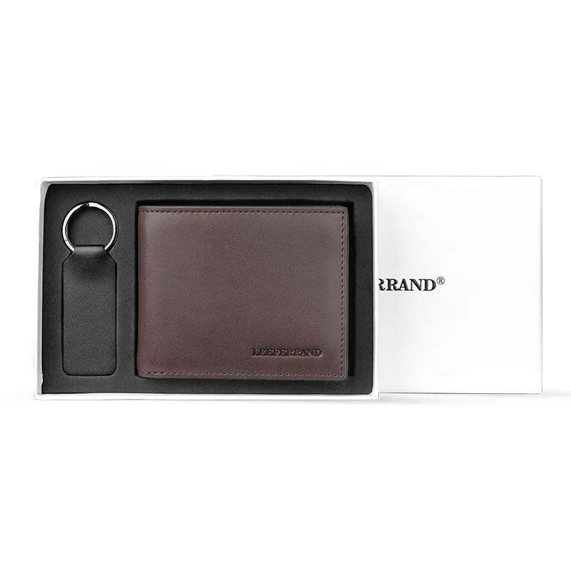 Cow leather Men's Gift Set Mens Wallets Keychain Set Wallet Set with rfid Christmas gift, Black ,brown
Cow leather Men's Gift Set Mens Wallets Keychain Set Wallet Set with rfid Christmas gift, Black ,brown
