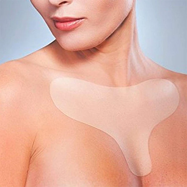 OEM soft anti-wrinkle adhesive reusable silicone chest pad for decollete, Transparent
OEM soft anti-wrinkle adhesive reusable silicone chest pad for decollete, Transparent