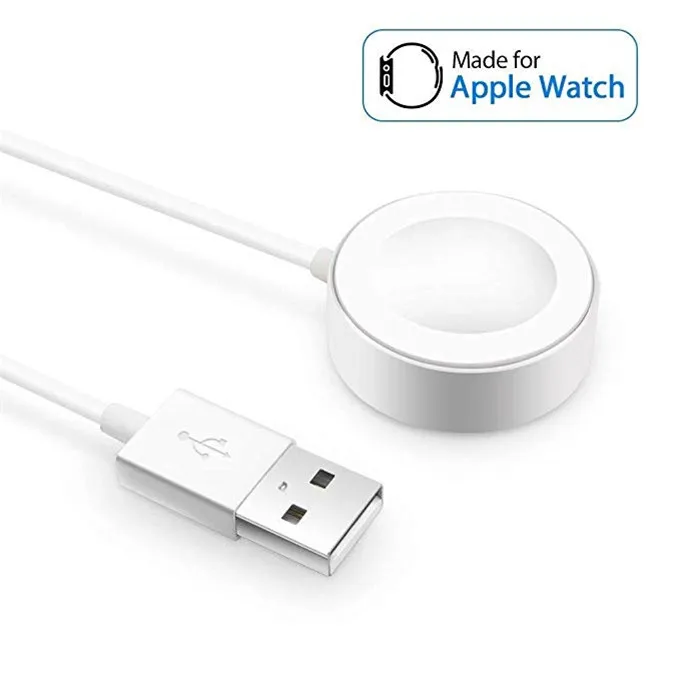 Compatible for apple watch Magnetic Wireless Charger Pad Charging Cable Cord Compatible for iphone Watch 6 5 4 3 2 1