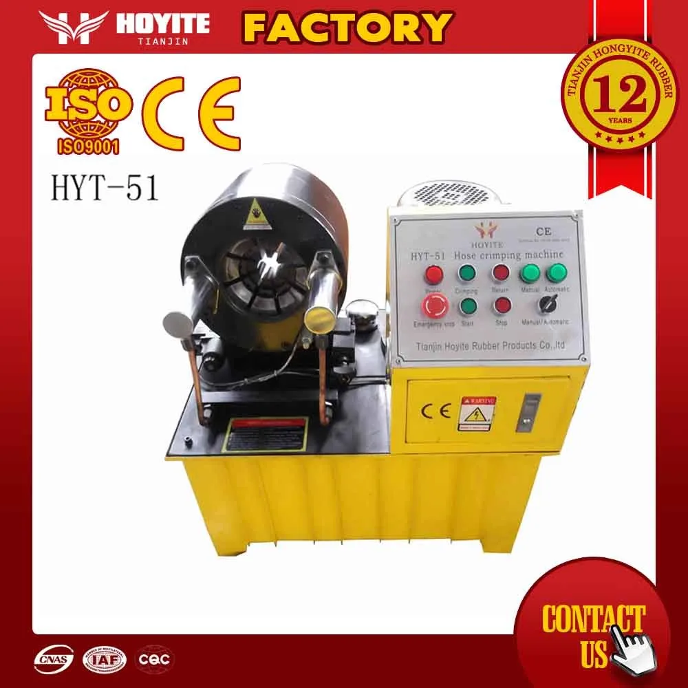 HYT-51 hydraulic hose crimping machine 