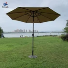Outdoor home goods umbrella patio sun Shelter with Crank