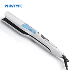 Fast two functions ceramic steam hair straightener digital flat iron professional manufacturer OEM service