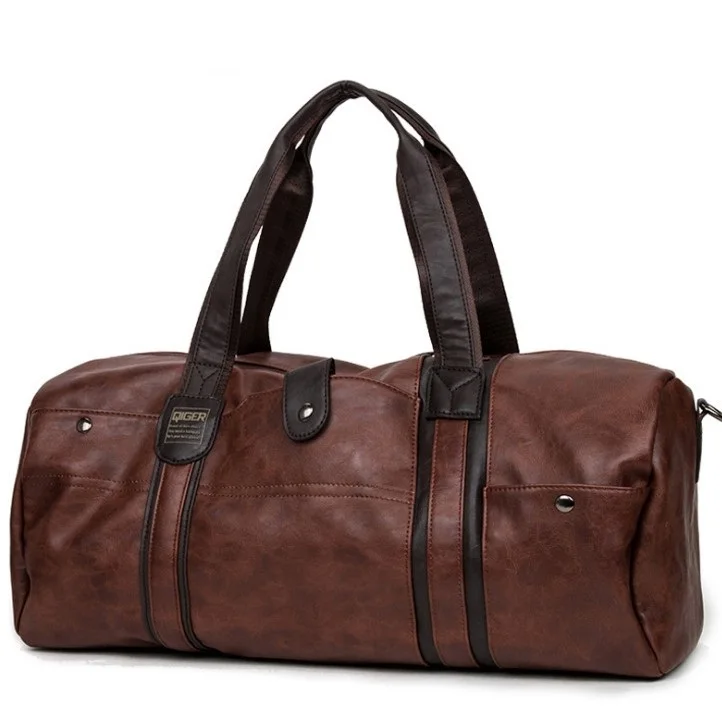 High Quality PU Leather Gym Sports Bag Duffle Tote Bags, Black Faux Leather Weekender Overnight Travel Bag For Men, Customized color
High Quality PU Leather Gym Sports Bag Duffle Tote Bags, Black Faux Leather Weekender Overnight Travel Bag For Men, Customized color