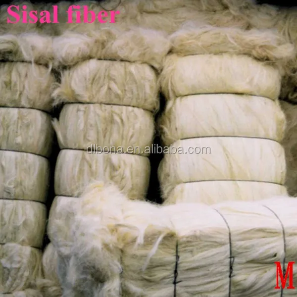 high quality sisal fibre / natural white color sisal fibre