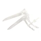 Best selling medical disposable vaginal speculum with smoke evacuation tube