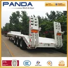 Top sale CAT 50tons excavator lowboy truck trailer sale in Nigeria