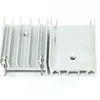 Aluminium TO-220 Heatsink TO 220 Heat Sink Transistor Radiator TO220 Cooler Cooling 25X23X16MM White With 2Pin