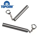 New XPE R3 LED High Power Keychain LED Torch Light Silver Small Customer Keyring