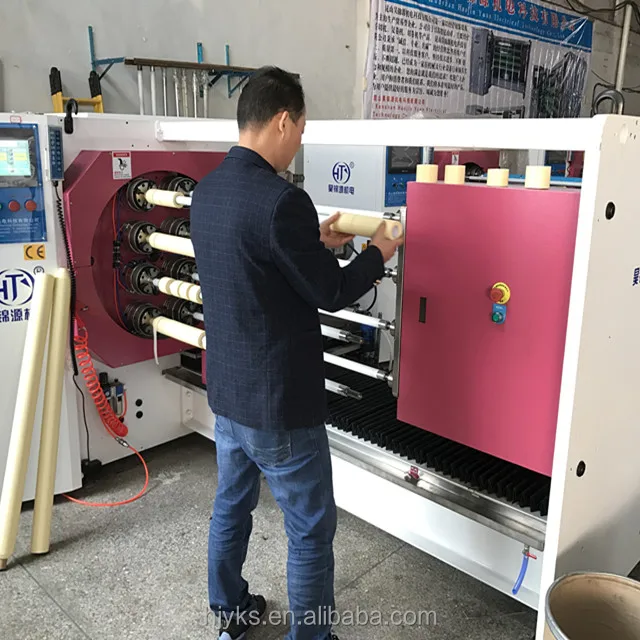 HJY-QJ08 Professional Manufacturer for BOPP adhesive tape,PVC,PET,TTR and Paper cutting Machinery