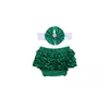 2018 Green cute tutu bloomers ruffle underwear Christmas baby bloomers