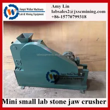 6-38mm output size lab jaw crusher for stone/granite/rock/hematite