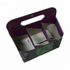 Custom Printed 6 Pack Cardboard Beer Bottle Carrier Box