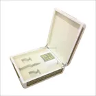 Luxury glossy printed personal logo customized packaging wooden perfume box