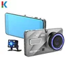 Dual dash Cam 1080P HD Car DVR Front and Rear, Driving Video Recorder with 4.0 inches,G-Sensor,Motion Detect,WDR,Parking mode