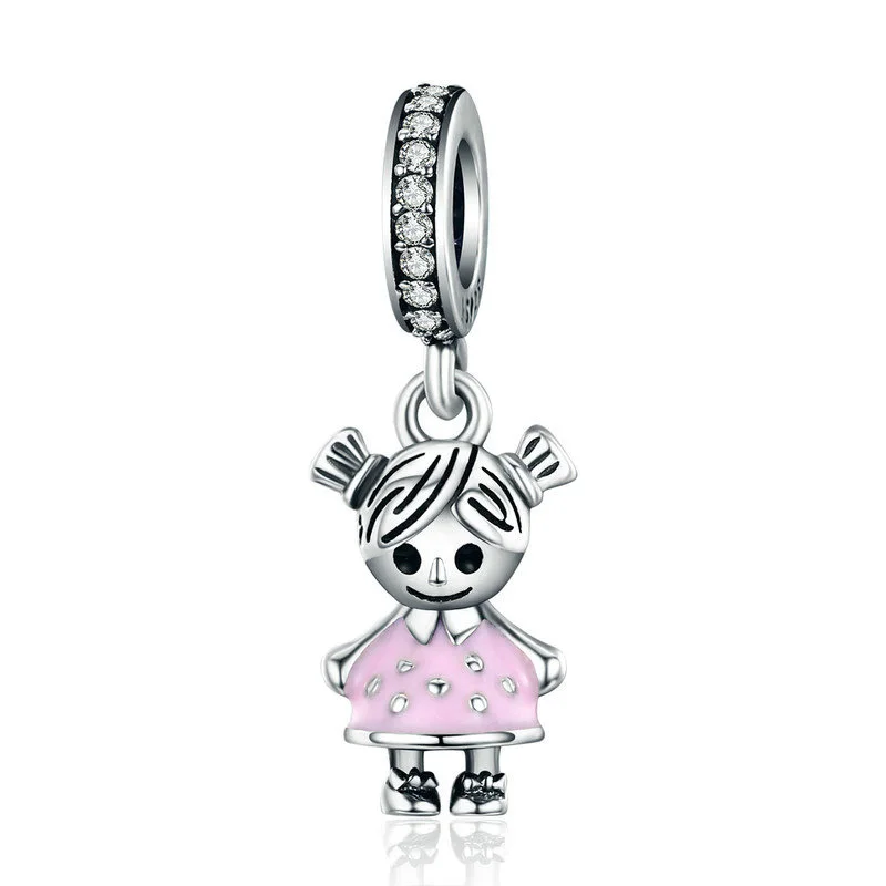 Wholesale Initial Jewelry Couple Little Girl & Boy 925 Sterling Silver Pendant Charm DIY, Picture
Wholesale Initial Jewelry Couple Little Girl & Boy 925 Sterling Silver Pendant Charm DIY, Picture