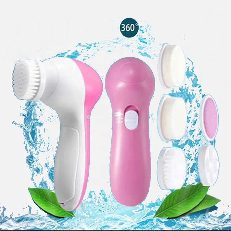 5 In 1 Deep Clean Face Skin Care Massager Beauty Care Spin Brush Compatible Replacement Electric Silicone Facial Cleaning Brush, Pink and white
5 In 1 Deep Clean Face Skin Care Massager Beauty Care Spin Brush Compatible Replacement Electric Silicone Facial Cleaning Brush, Pink and white