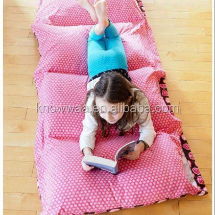 Folding Kids Baby Floor Seat Pillow Lounger Cover Floor Lounger