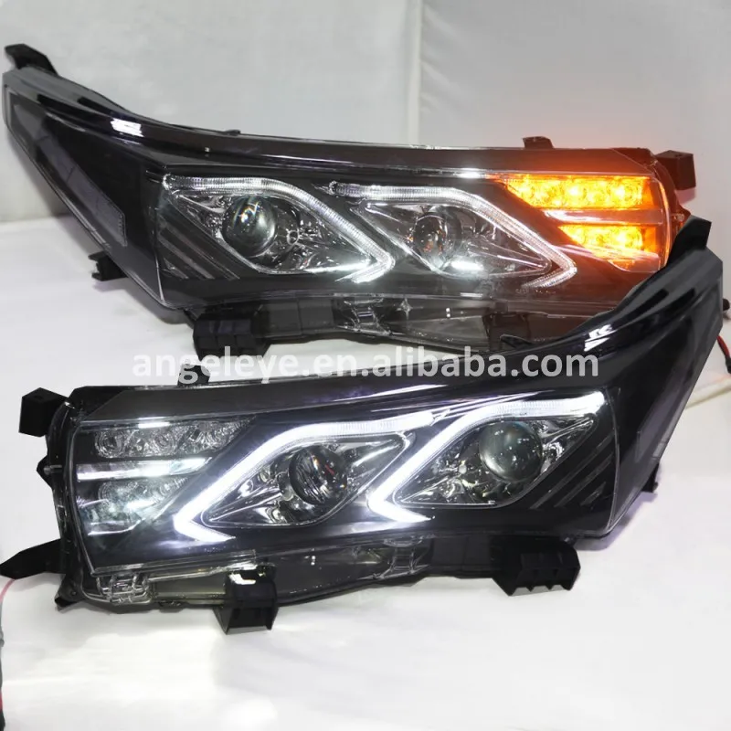 LED Head Light For TOYOTA Corolla LED strip front light head lamp for corolla 2014 to 2015 Year YZ