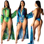 Ready to Ship New hot Summer Sexy Floral Print Swimwear Women two piece Beachwear Bathing Suit