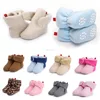 2018 new high boots 12 color baby shoes 0-1 years old can not afford shoes soft non-slip shoes