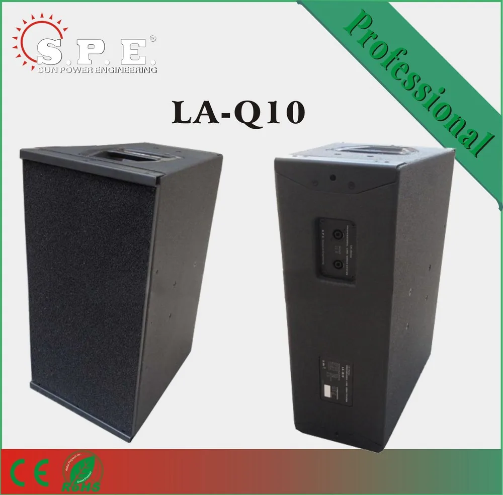 Q10 waterproof line array dual 10inch 800W high power long distance for sound system