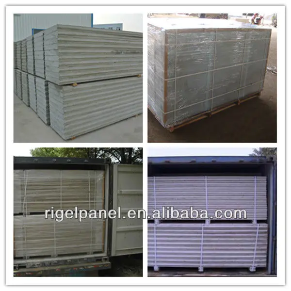 Lightweight exterior siding Sound Insulated sandwich panel