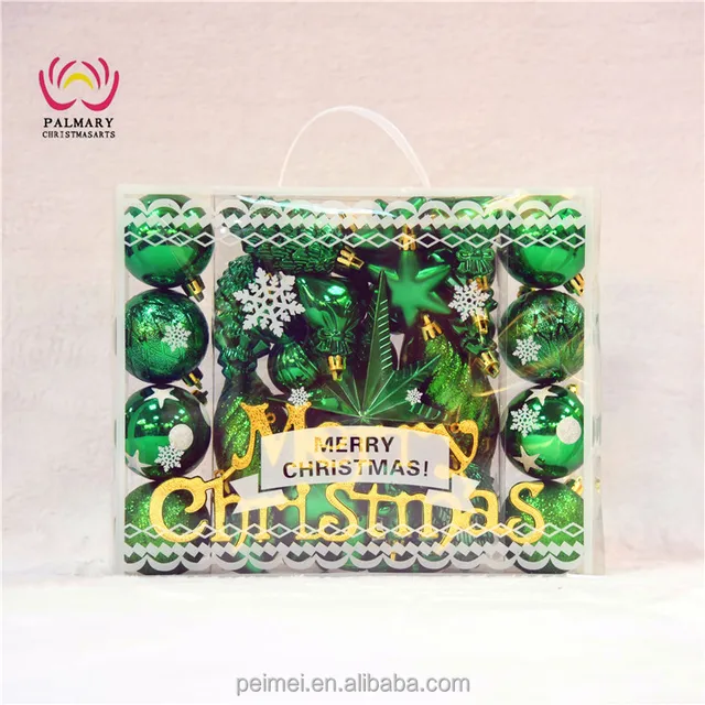 la71 ceramic christmas gift box, ribbon curly bows, xmas hanging