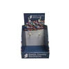 Custom peg counter top display rack hooks cardboard pos display box factory price