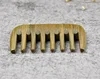 OEM large wide teeth engraved logo scraping comb Head and neck meridian and breast massage sandalwood comb