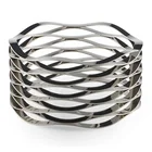 custom durable multi-layer spiral compression wave spring