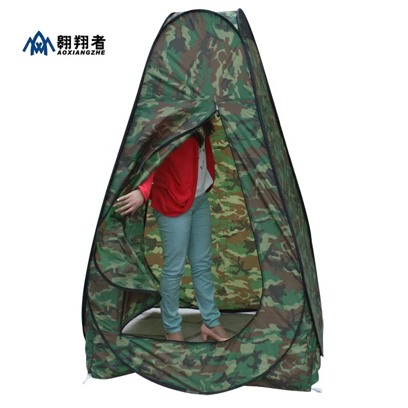 En gros extérieur portable de plage pop up toilette vêtements vestiaire dressing camouflage tente de camping