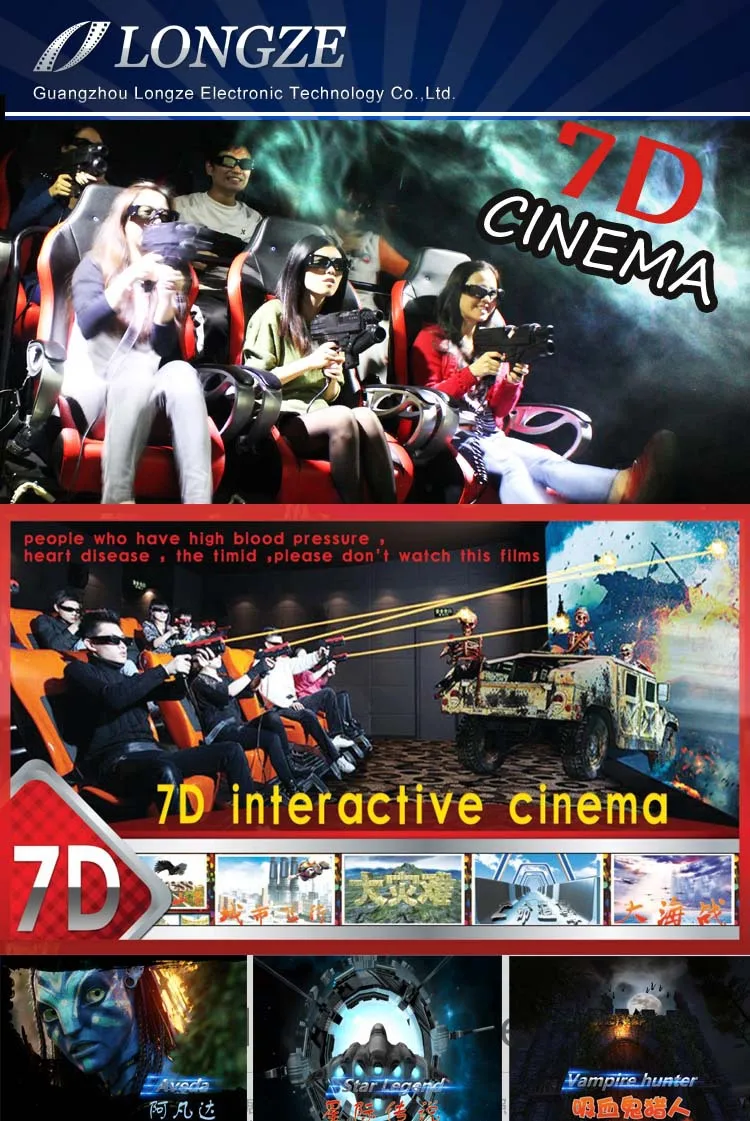 Amusement Park VR 6 9 Seats Theater Equipment electronic Virtual Reality Rides 7d Cinema Simulator