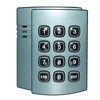 Manufactory price keypad waterproof 13.56mhz reader wiegand 26/34 door lock access control system
