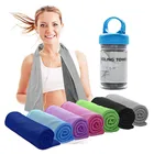China Factory Wholesale Custom Print Design Microfiber Factor PVA Travel Cooling Sport Cool Towel