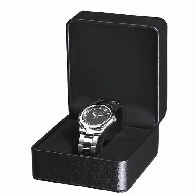 wholesale custom leather watch boxes cases luxury watch gift