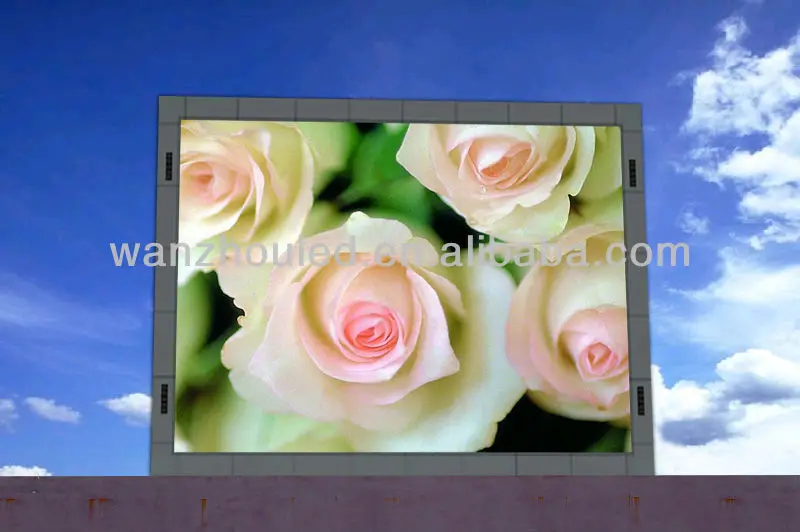 P12 outdoor led roof large visual scale with high refresh rate outdoor led display screen p12