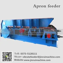 High efficiency carbon steel material apron belt feeder