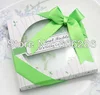 Ywbeyond Yiwu Futian Market european style love theme four leaf clover Glass Coaster useful wedding giveaway gift