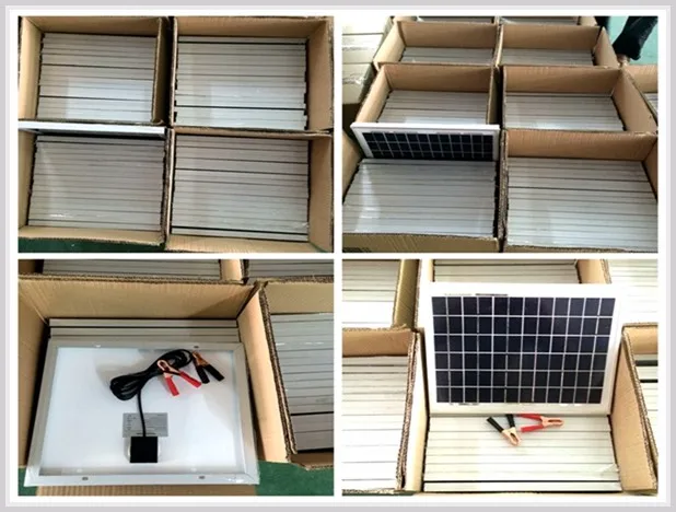 6 solar panel package