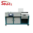 High-strength convenient to operate automatic book glue binding machines table top perfect binding machine