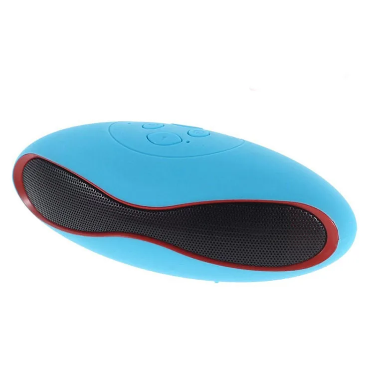 Wireless Outdoor Stereo Sound Rechargeable Rugby Bluetooth Speaker For Mobile Phone, White;blue;black;red;green
Wireless Outdoor Stereo Sound Rechargeable Rugby Bluetooth Speaker For Mobile Phone, White;blue;black;red;green
