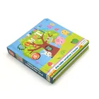 Child Education English Cartoon Picture Sound Card Board Book Printing