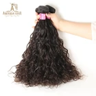 Popular Cambodian 100% Human Hair Water Wave No Tangle No shedding Wet And Wavy Hair