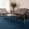 modern furniture sofa Promotional Rattan/ Wicker Furniture 4 Seats Outdoor Dining Set