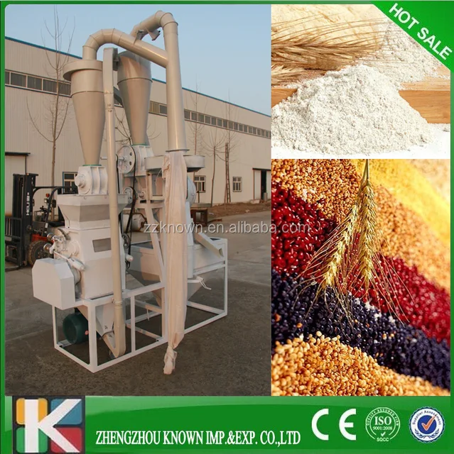 small scale corn flour mill maize flour milling machine, mini